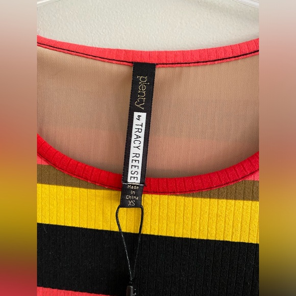 Anthropologie VIVID STRIPE COLUMN DRESS size XS new with tag - Picture 13 of 13